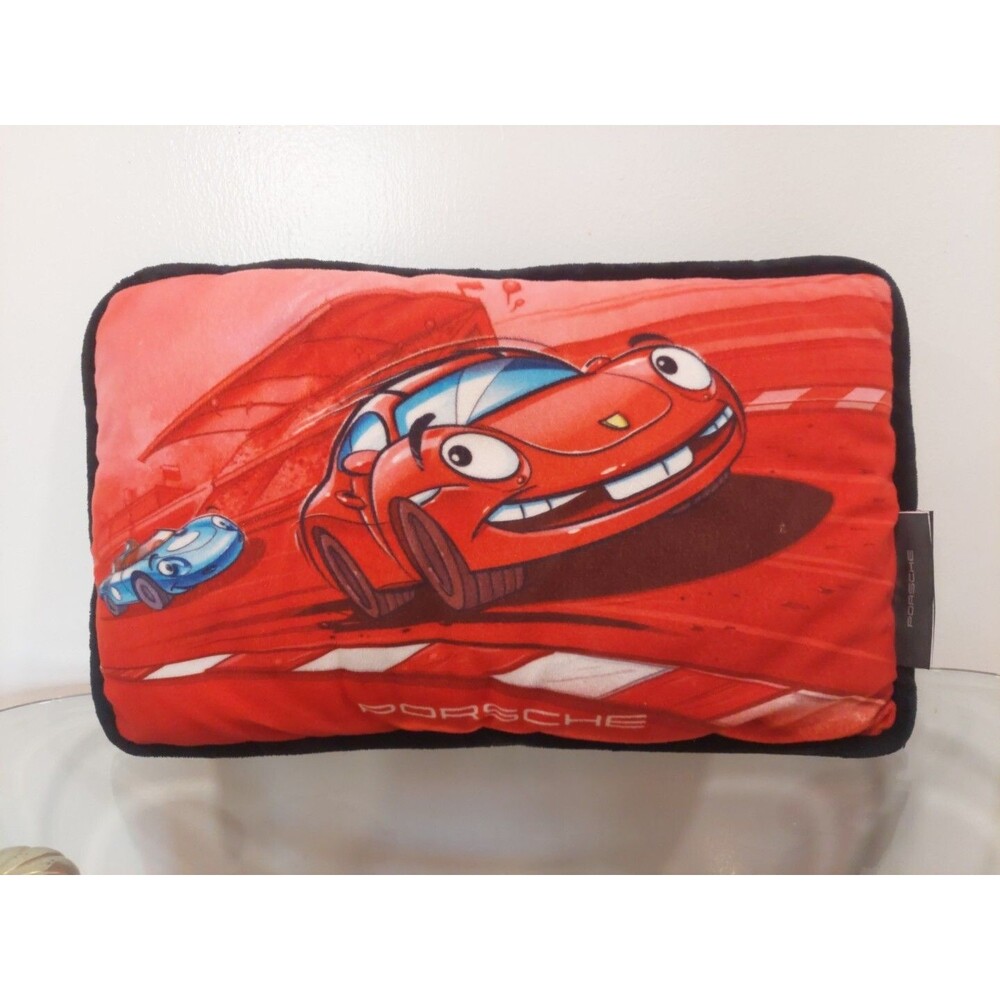 Porsche cushion for Kids light, soft and resistant red Plush Pillow by NICI
